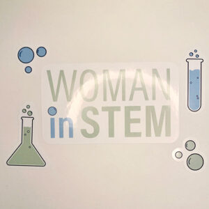 Woman In Stem Sticker Pack